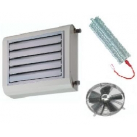 XT-HFT axiálventilátoros thermoventilátor 400V elektromos fűtőbetéttel